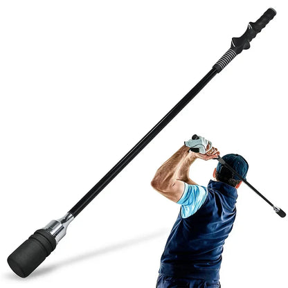 PGM Golf Swing Trainer – Indoor & Outdoor Practice Stick with Hand Grip TA031