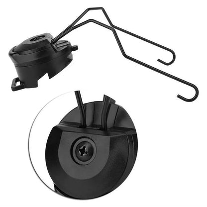 Tactical Headset Bracket – Ops Core Helmet ARC Rail Adapter Set for Comtac II Series Military Noise Cancelling Headset