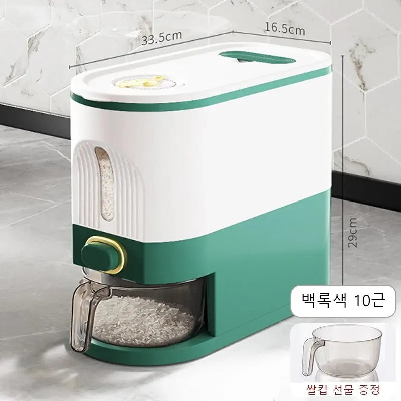 Home Rice Bucket - Insect-Proof & Moisture-Proof Food-Grade Storage Container for Rice