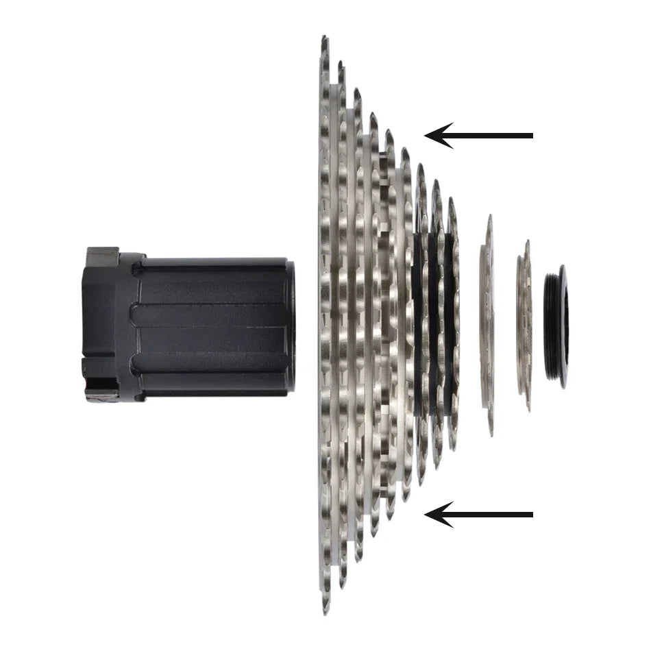 GOLDIX Ultralight CNC Road Bike Cassette — 11/12-Speed 28T-36T Sprocket for SHIMANO HG, K7 11S/12S