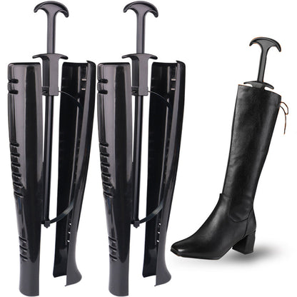 Boots Stand Holder with Handle – Anti-Crease Boot Shaper & Toe Support for Women’s Long Boots