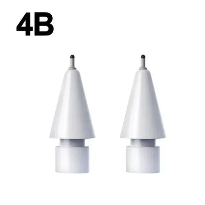 4X Replacement Tips for Apple Pencil 1 & 2 | Soft Silicone Protective Nibs for Touch Screen Stylus