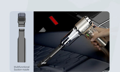 SZUK C012MAX Car Vacuum Cleaner – Strong Suction Wireless Portable Handheld Blower for Home and Car Cleaning