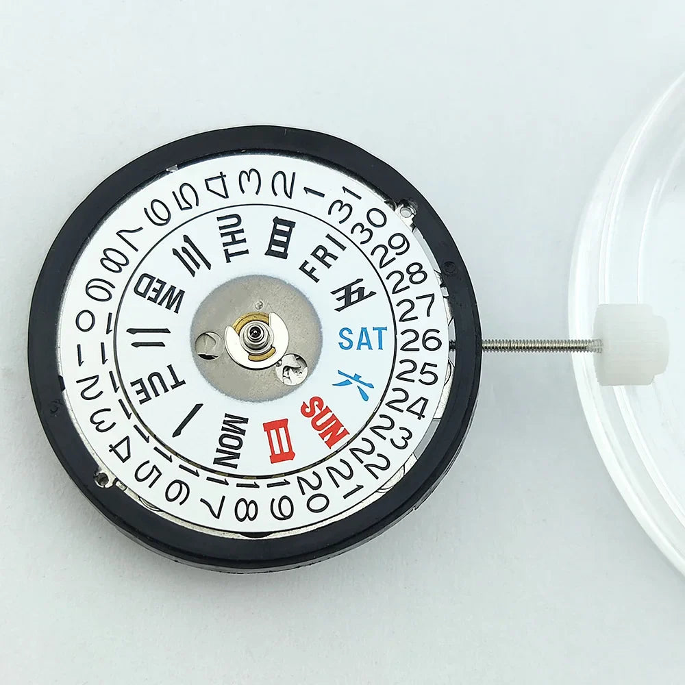 NH35/NH36 Automatic Mechanical Watch Movement – High Accuracy 24 Jewels Self-Winding Replacement Module for Watches