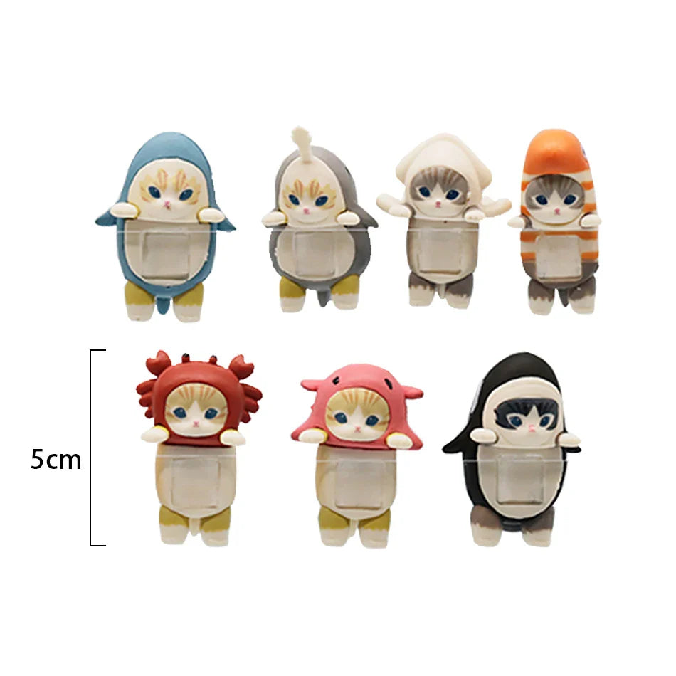 2024 Mofusand Blind Box Mini Anime Figures – Decorative Ornaments & Dolls for Fans, Kids' Christmas & Birthday Gifts