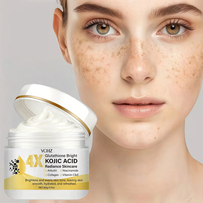 Kojic Acid Face Cream - Dark Spot Correcting Moisturizer for Even Skin Tone, Day & Night Use, 60g
