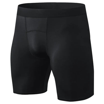 Men’s Gym Compression Shorts – Breathable Quick-Dry Fitness & Bodybuilding Training Jogger Shorts, Elastic Sports Activewear