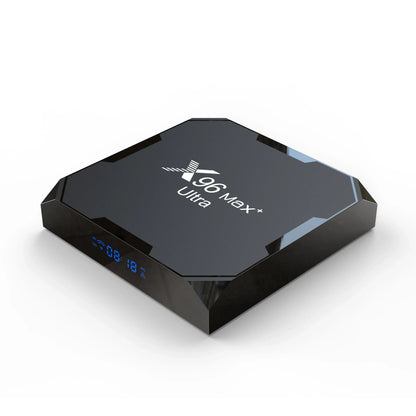 X96 Max Plus Ultra TV Box — Android 11 Amlogic S905X4 4GB RAM 32GB Storage, 8K AV1 WiFi Bluetooth Media Player