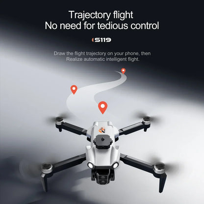 New S119 Mini Drone – 8K Dual Camera, 5G WIFI, Smart Obstacle Avoidance, FPV, Brushless Motor RC Quadcopter