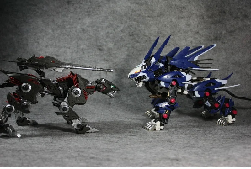 BT Building Blocks ZOIDS RZ-041 Liger ZERO Jager — 1:72 Scale Full Action Plastic Model Kit, Assemble Toy, Christmas Gift for Children