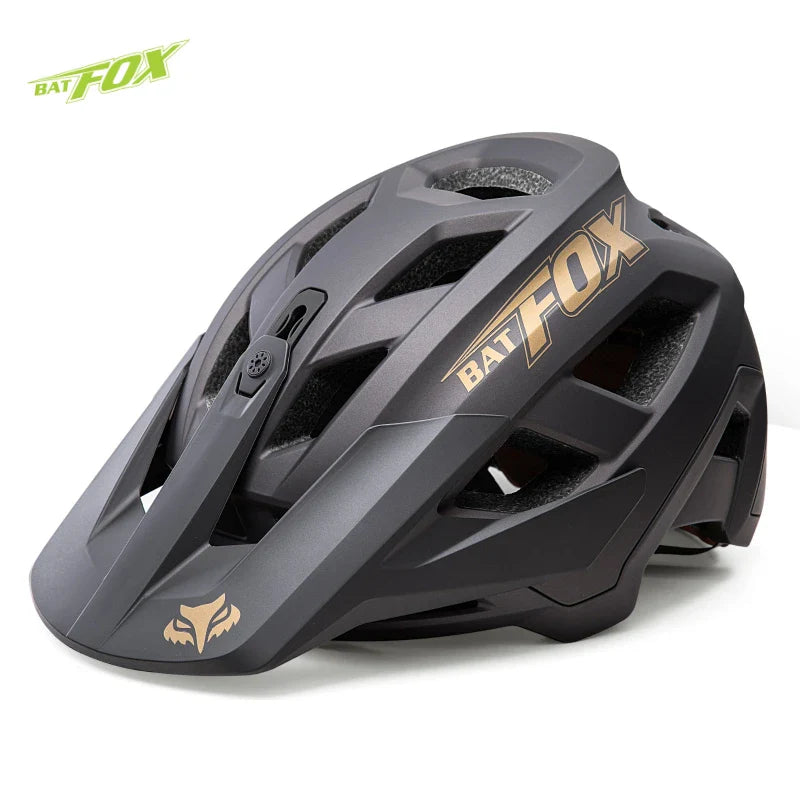 BATFOX Mountain Bike Cycling Helmet for Men – Lightweight MTB Bicycle Safety Helmet for Road & Trail Riding