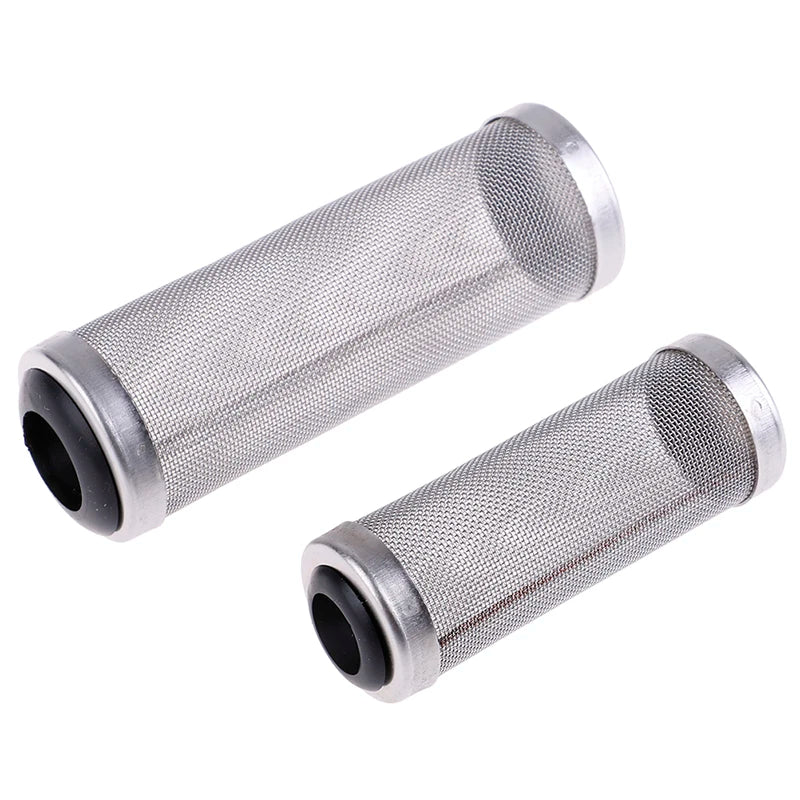 12/16mm Aquarium Inflow Inlet Filter – Stainless Steel Mesh Net Guard, Fish Tank Intake Strainer & Prefilter Cover