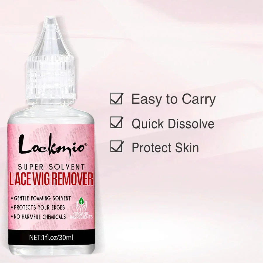 Waterproof Wig Glue Adhesive Kit - Lace Front Toupee Bonding Glue & Remover for Beginners