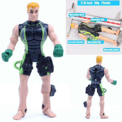 1/18 Scale 3.75" Motorcycle Racer Action Figure – Villopoto #5, Dungey #199, Pastrana Bike Model Collectible Toy