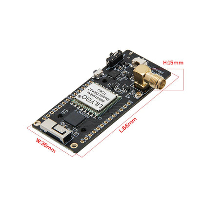 LILYGO® LoRa32 V2.1 ESP32 Development Board — SX1276/1278 Module 433MHz/868MHz/915MHz with 0.96" OLED, DIY WiFi & Bluetooth