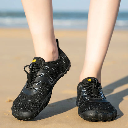 Wide Barefoot Shoes for Men & Women – Outdoor Running Zero Drop Minimalist Casual Sneakers