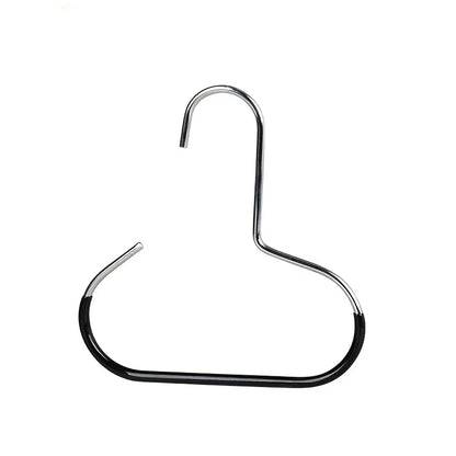 5PCS Manganese Steel Round Hooks — Strong Multi-Purpose Hangers for Hats, Ties, Scarves & Bags