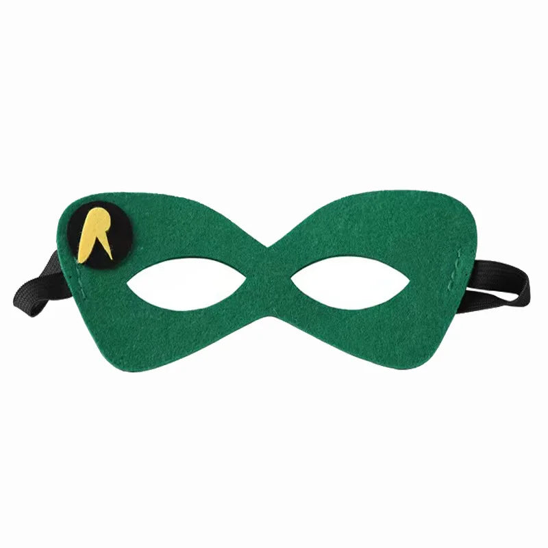 Halloween Superhero Masks — Christmas & Birthday Party Dress-Up Cosplay Mask for Kids, Children’s Favor & Mystery Gift