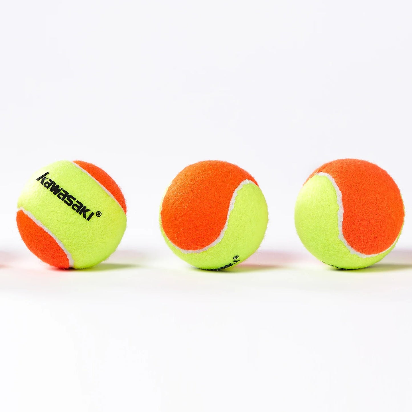 Kawasaki Beach Tennis Balls - High Elasticity and Impact Resistance, 12pcs per Lot