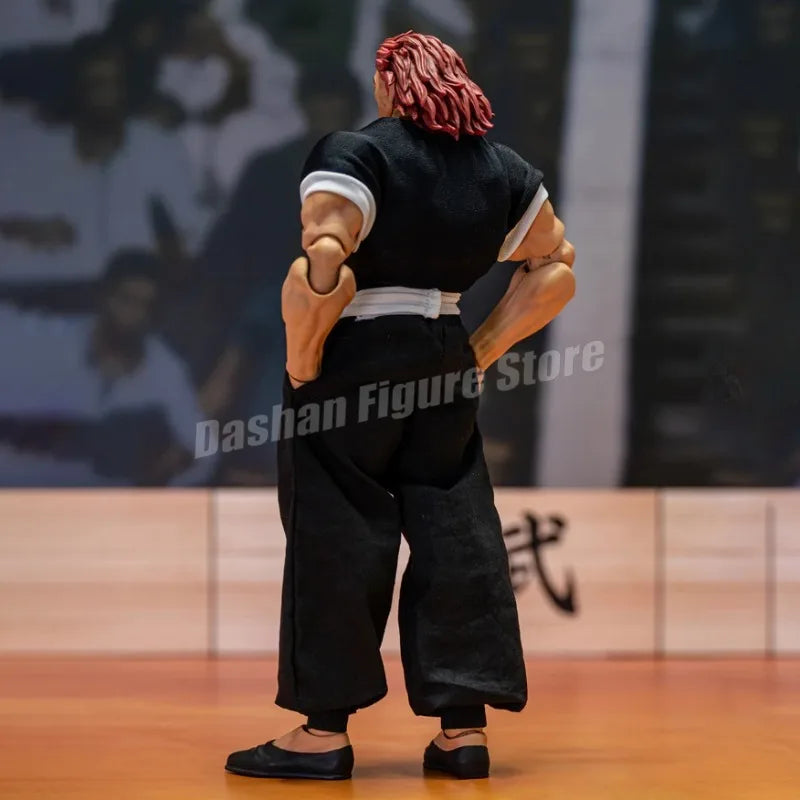 ST Baki Hanma Son of Ogre Action Figure – Hanma Yuujiro PVC Fighting Anime Model Toy Collection Gift