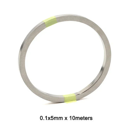 10m Roll 18650 Li-Ion Battery Nickel-Plated Strip – 0.1mm-0.2mm Spot Weld Steel Connector Belt