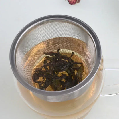 Stainless Steel Tea Maker Teapot Tray with Spice and Herb Strainer - Essential Kitchen Tool