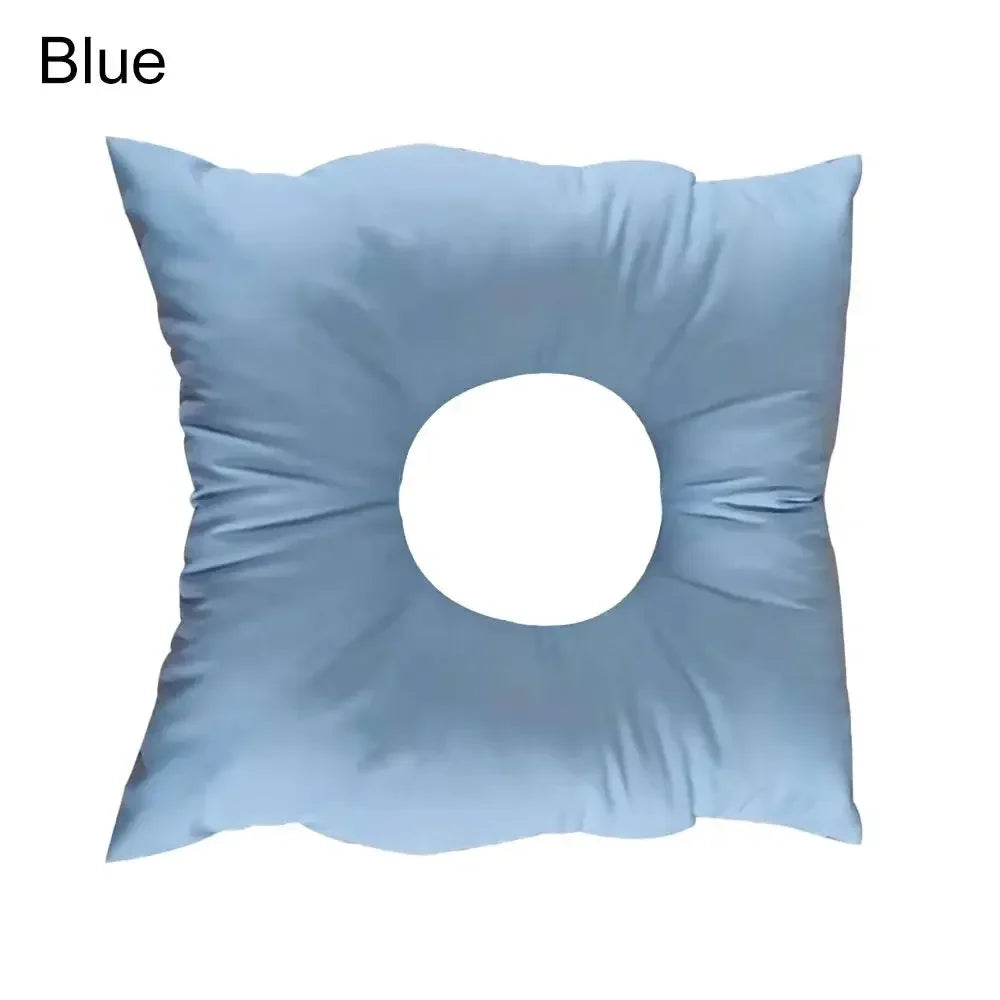 Face Down Massage Pillow Cushion - U Shape SPA Neck Rest with Washable Soft Cotton Pad for Comfort