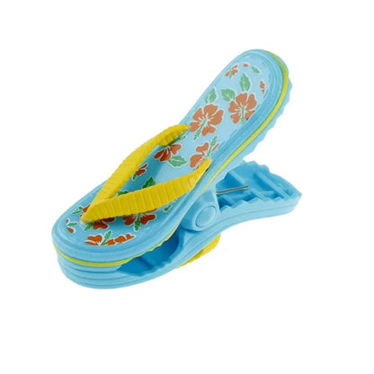 Plastic Beach Towel Clips - Large Animal Decorative Clothes Pegs for Sunbeds, Loungers & Drying Racks