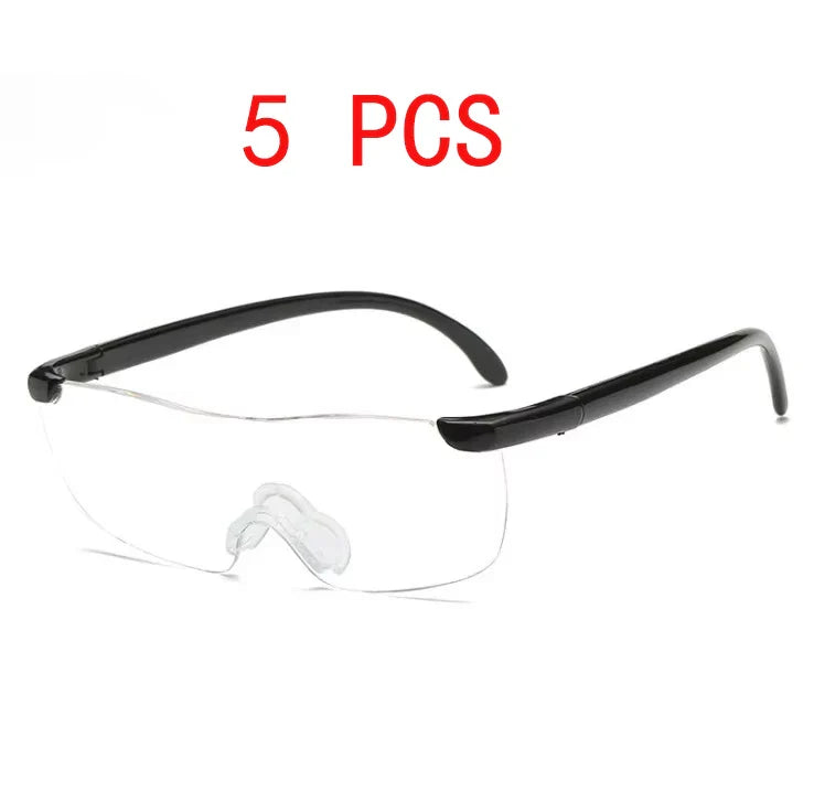 300% Magnifying Reading Glasses – Portable Anti-Blue Light Magnifier with Case for Close Work
