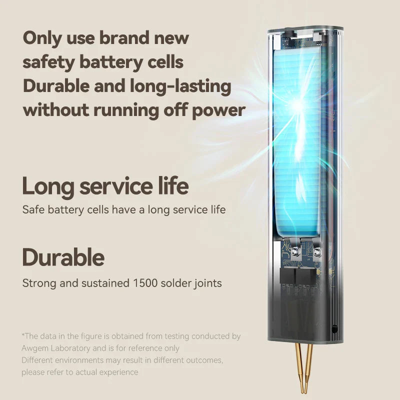 Awgem Portable Handheld Spot Welder – DIY Adjustable 99-Gear Welding Machine for 18650 Lithium Batteries