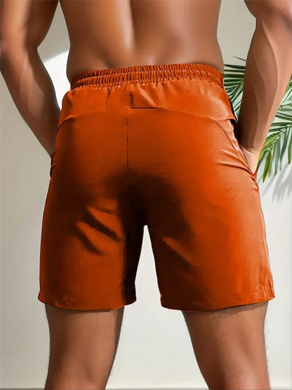 UETEEY Men’s Summer Shorts — Gym, Running & Fitness Quick-Dry Workout Pants