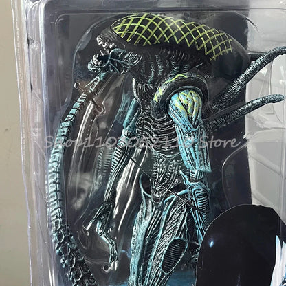 NECA Grid Warrior Xenomorph Action Figure – Alien vs Predator Collectible Toy Gift