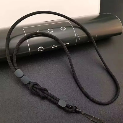 Long Neck Hanging Chain Hand-woven Mobile Phone Lanyard Strong and Length Adjustable Dual-use Lanyard Phone Anti-lost Pendant