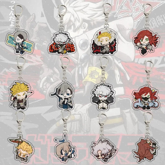 Gachiakuta Anime Acrylic Keychain – Zanka, Riyo, Jabber, Rudo & Enjin Cosplay Fan Gift Desk Decor Collectible