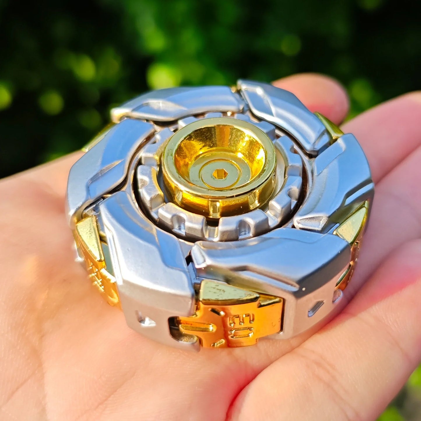 EDC Magnetic Fidget Sliders – Metal Stress Relief & Mood-Buster Spinning Top Toys for Adults