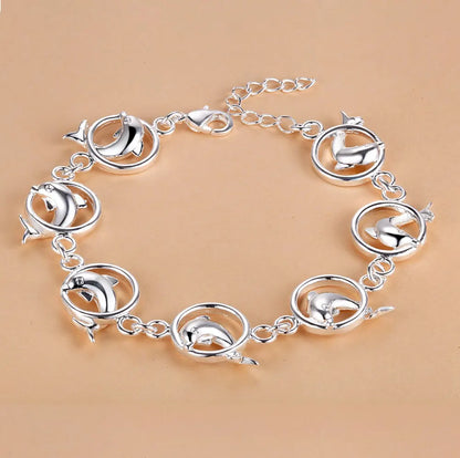 925 Sterling Silver Bead Bracelet – High-Quality Romantic Chain for Women, Fashion Jewelry Gift for Engagement, Party & Wedding
