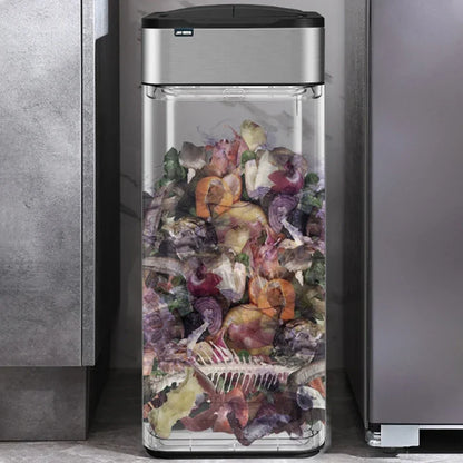 Smart Automatic Trash Can - Stainless Steel Sensor Garbage Bin 20L Large Capacity Kitchen Wastebasket