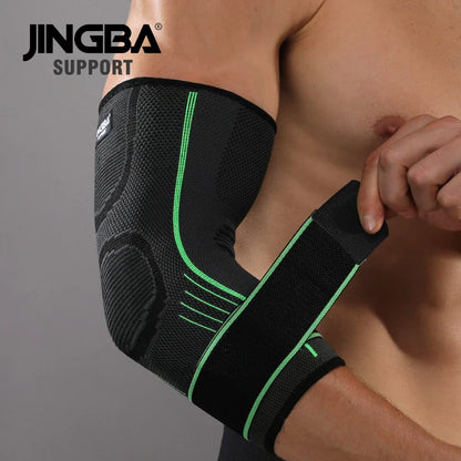 Gym Elastic Elbow Brace — Golfer’s Elbow Compression Sleeve Strap