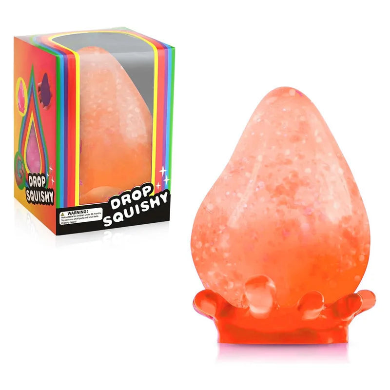 Needoh-Style Slow Rebound Squishy Stress Ball Blind Box – Malt Sugar Water Cube Ice Cube Decompression Toy for Kids Gift & Stress Relief