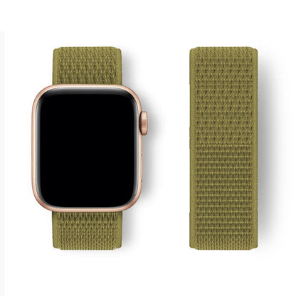 Sport Loop Strap for Apple Watch Band 40mm–49mm – Compatible with Series 3–10, SE & Ultra Adjustable Bracelet