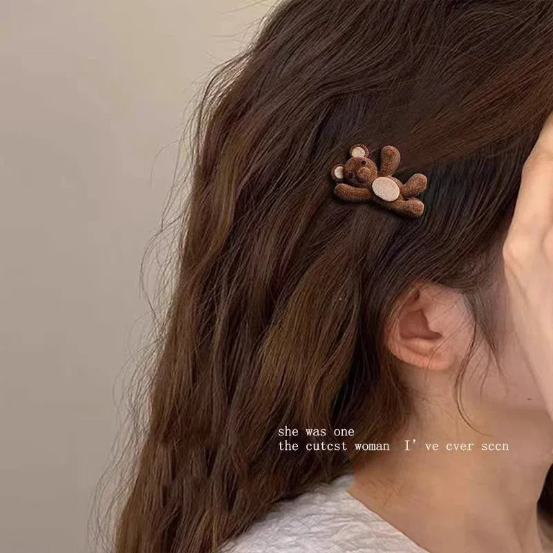 Compact Side Hair Clips - Elegant Forehead Bangs Clips for Girls and Women