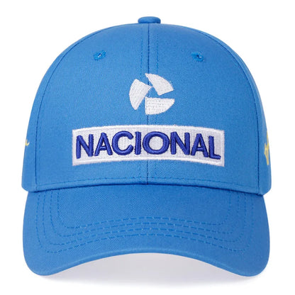 Ayrton Senna Racer Embroidered Cap - Outdoor Sun Protection Baseball Hat