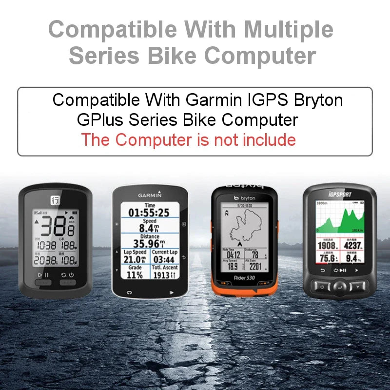3-in-1 Bicycle Speedometer Stand – Aluminium Alloy MTB Handlebar Mount for GARMIN Edge GPS & GoPro