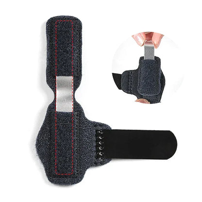 Finger & Toe Splint Brace — Hammer, Crooked & Claw Toe Straightener Stabilizer Support Wrap Tool