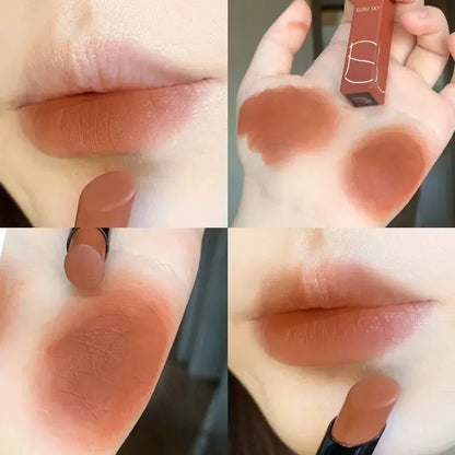 TX010 Matte Lipstick - Waterproof Long-Lasting Dual-Use Lip & Cheek Makeup