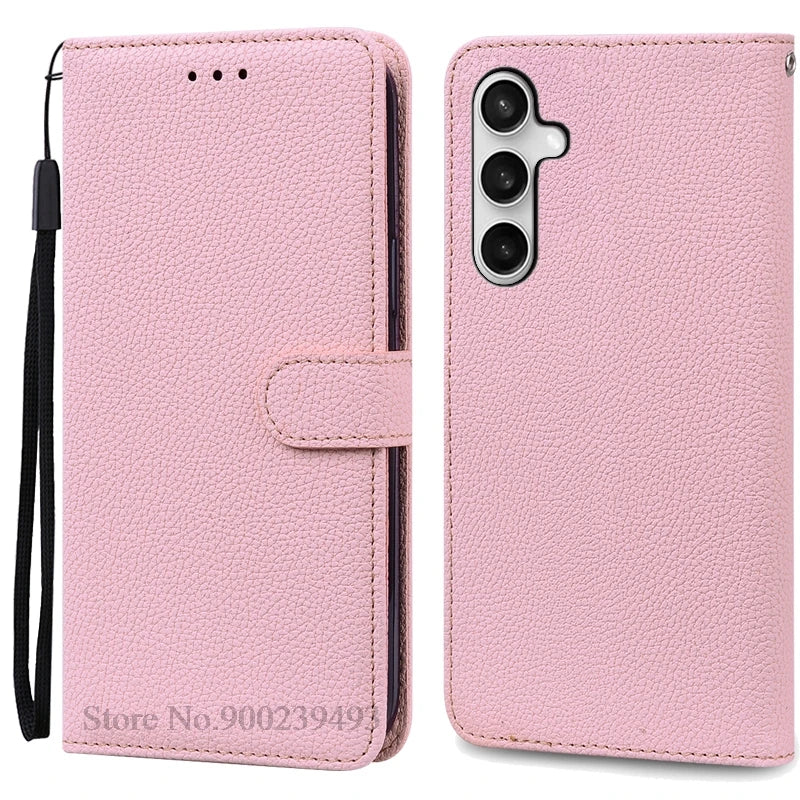 Samsung Galaxy A17 5G Case - Leather Flip Wallet Cover for A175F/A176B 4G & 5G