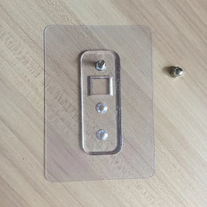 Stick & Stay: Non-Marking Hangers with No-Punch Screw Sticker - Your Nail-Free, Strong, and Sticky Hooks Solution!