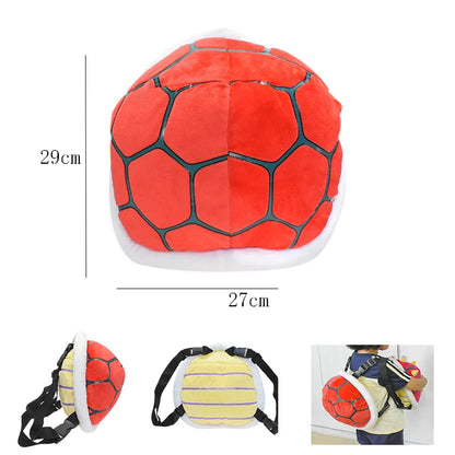 17 Styles Mario & Pokemon Plush Backpack – Koopa, Charizard, Mimikyu, Eevee, Snorlax, Gengar, Mew Turtle Shell Stuffed Toy Bag