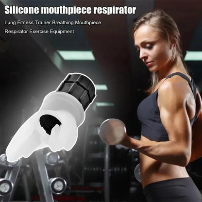 Portable Breathing Exercise Device – Lung Fitness Exerciser with Adjustable Resistance for Endurance Training