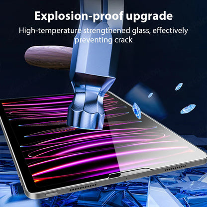 Tempered Glass Screen Protector for iPad — Compatible with iPad Pro, Air, Mini (6th–13th Gen, 11–12.9")